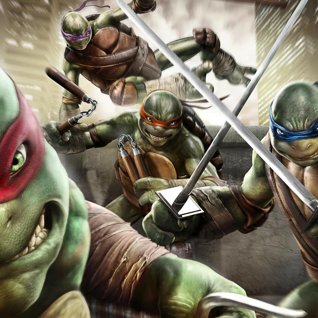 Teenage mutant ninja turtles стим фото 83