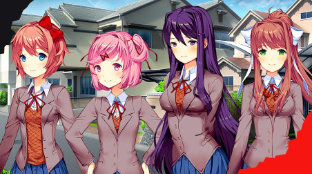 Индиана. Doki Doki Literature Club!