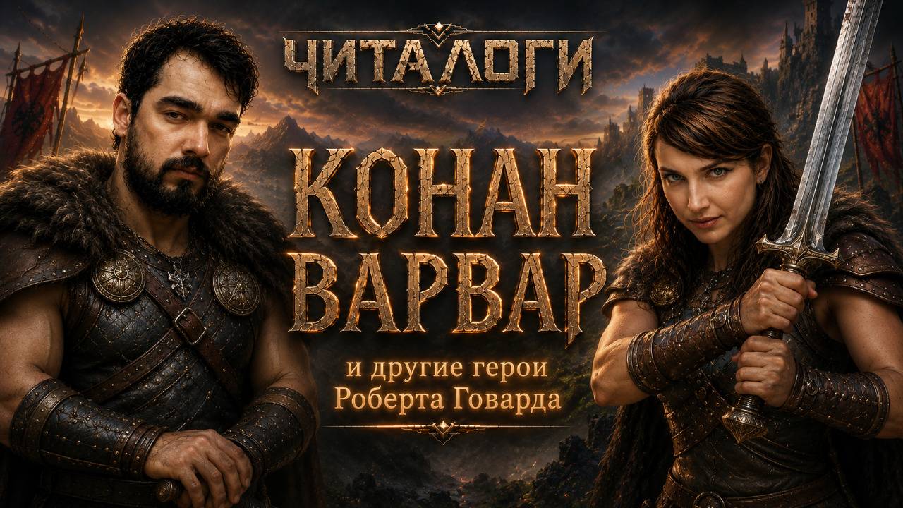 РОБЕРТ ГОВАРД | Конан-варвар, Рыжая Соня и другие герои [Читалоги]