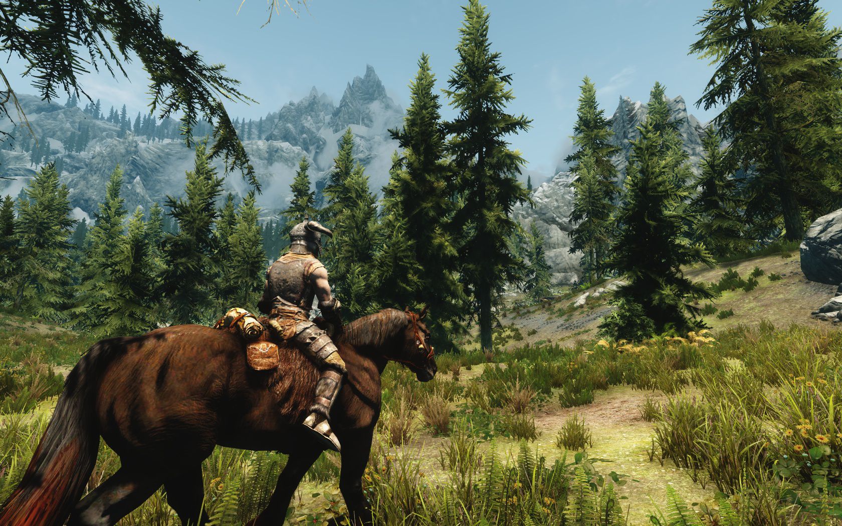 Gta 4 simple enb. Realistic water two. 3д деревья skyrim classic. Скайрим реалистичная графика. Скайрим пейзажи.