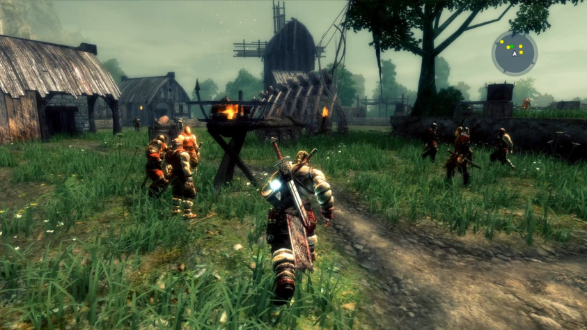 Освобожденная деревушка