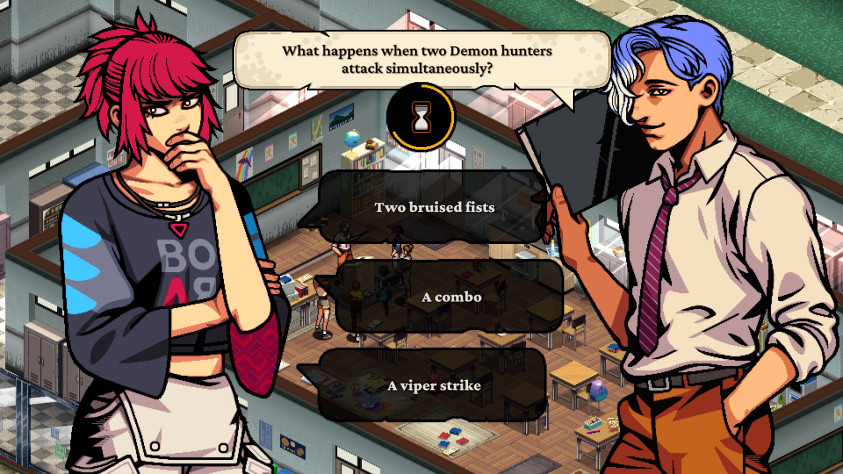 По&amp;nbsp;итогам недели нужно пройти простенький экзамен, в&amp;nbsp;котором вопросы посвящены или вселенной игры, или геймплейным механикам.