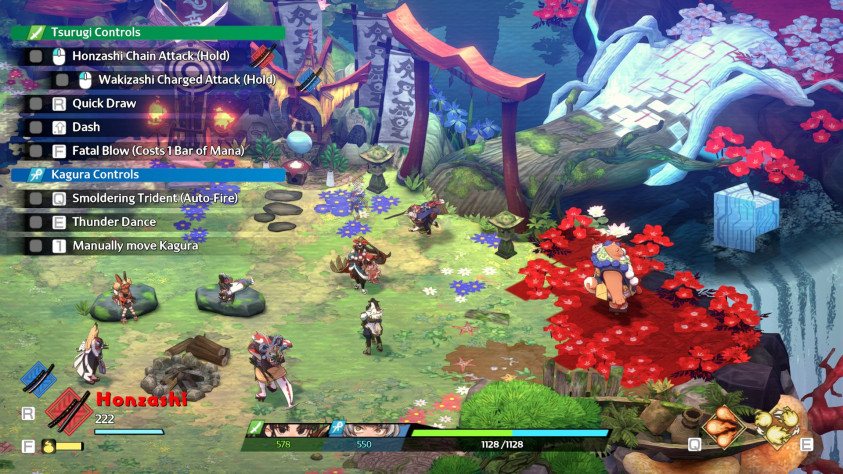 После выбора двойки нам дают возможность опробовать её&amp;nbsp;приёмы.