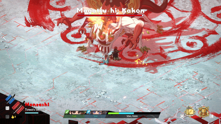 Боссы тут реально громадные.