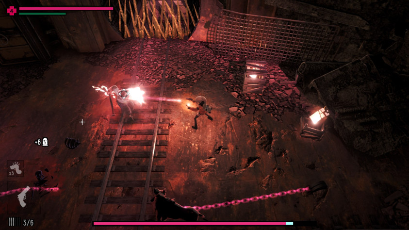 В&amp;nbsp;драках можно бить врагов доской (или использовать её&amp;nbsp;как бумеранг), стрелять из&amp;nbsp;оружия и&amp;nbsp;уворачиваться. При этом активно расходуется выносливость, а&amp;nbsp;противники могут в&amp;nbsp;прямом смысле сковывать нас цепями.