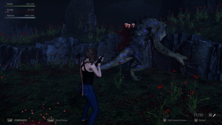 В&amp;nbsp;арсенале Эллы есть дробовик, пистолет-пулемёт и&amp;nbsp;гранаты.