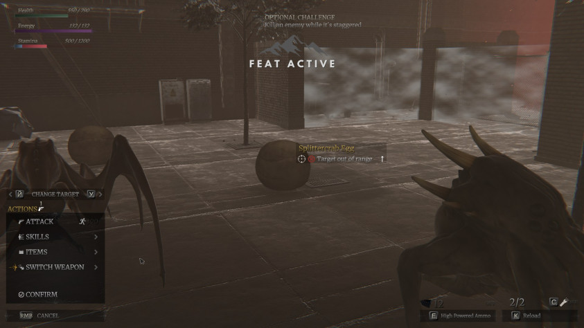 При атаке, как и&amp;nbsp;в&amp;nbsp;Parasite Eve, важно учитывать расстояние до&amp;nbsp;цели.