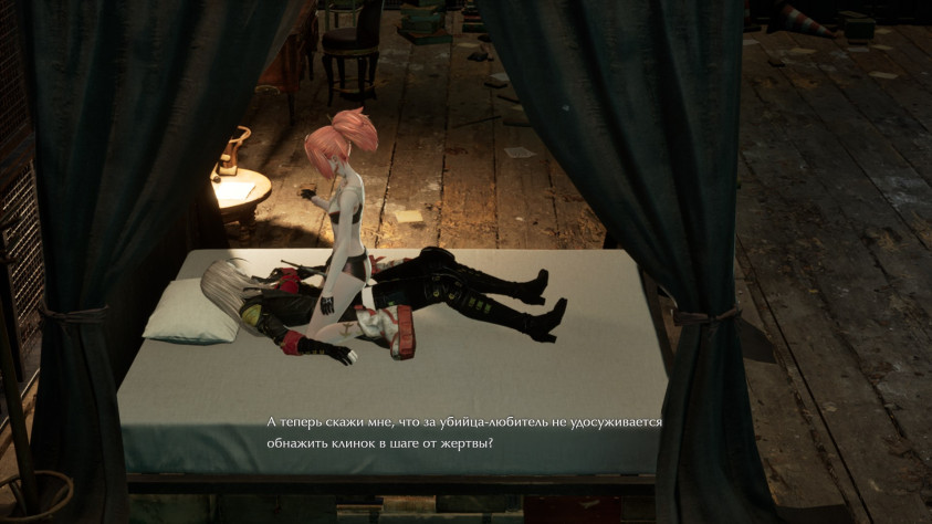 Девушка сверху всегда будет ходить и&amp;nbsp;сражаться в&amp;nbsp;таком виде.