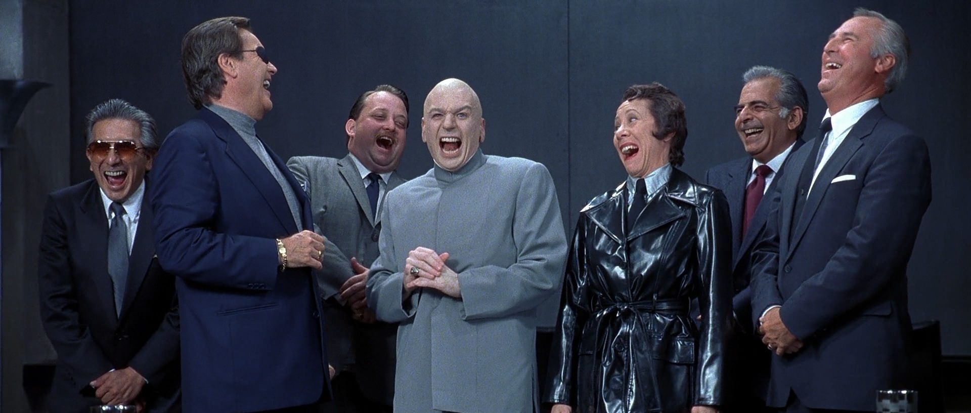 Dr evil laughing meme