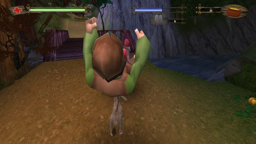 Фирменный опрокид Осла через инвиз