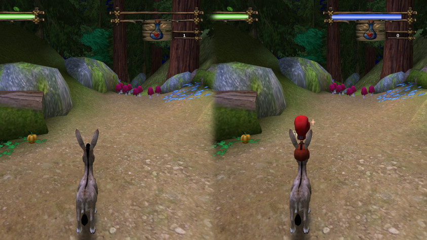 Ослу выдают каскоперчатку