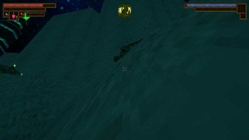 Естественно для выхода в неигровую зону нужно поносиловать стены)