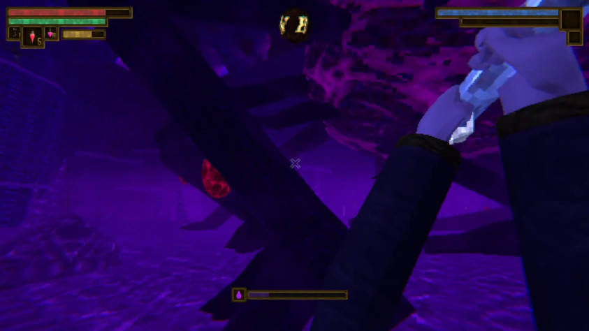 Уничтожение наростов на ногах огромной ходячей штуки