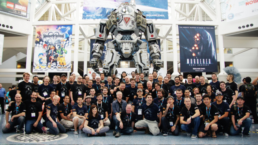 Команда Titanfall на&amp;nbsp;E3 2013.