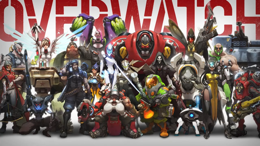 Одна из самых ранних иллюстраций Overwatch.