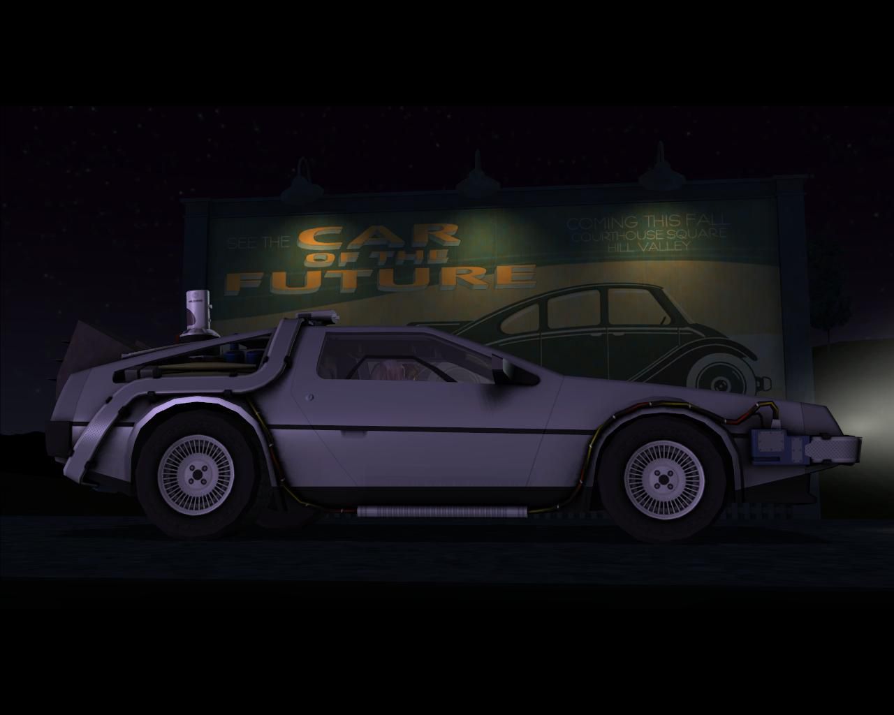 Again the car