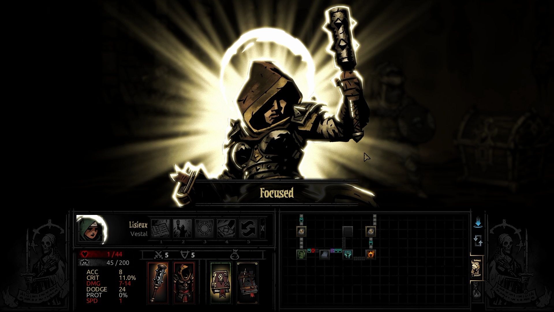 Darkest dungeon рыцарь. Darkest dungeon крестоносец психоз. Darkest dungeon дикарка. очки решимости darkest dungeon. весталка darkest dungeon art.