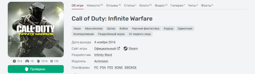 Только Космоса и Зомби не хватает