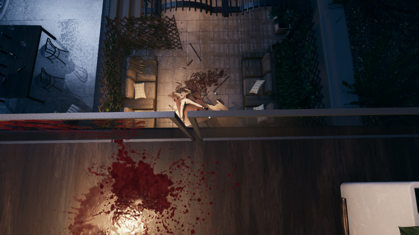 А ведь я только что прибрался внизу...