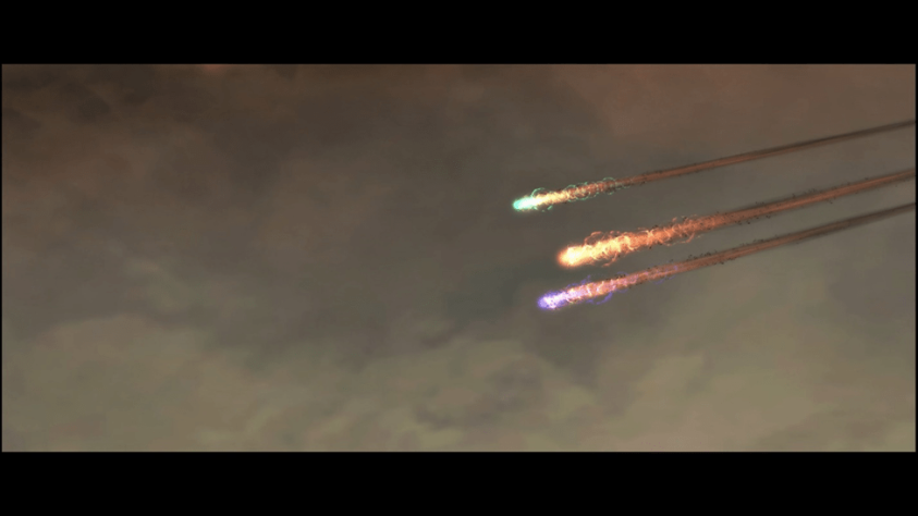 Война отвечает: «Я не один.» Титры.