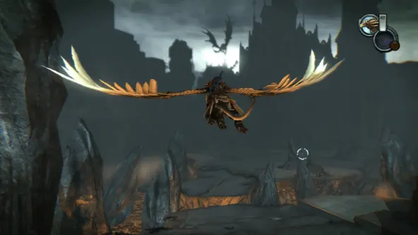 Летать на птичке приятно и даже дают пострелять.