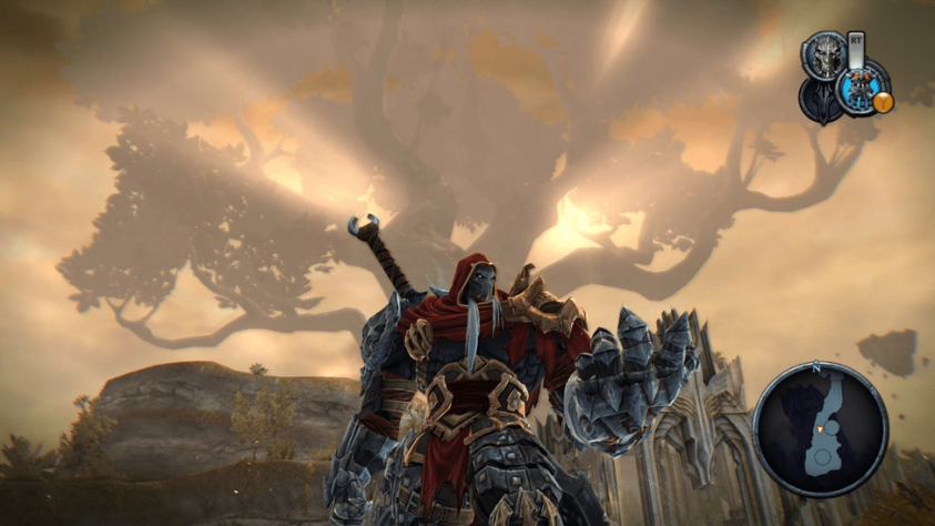 Райский сад. Живописная локация. Полюбуемся на древо познания добра и зла.