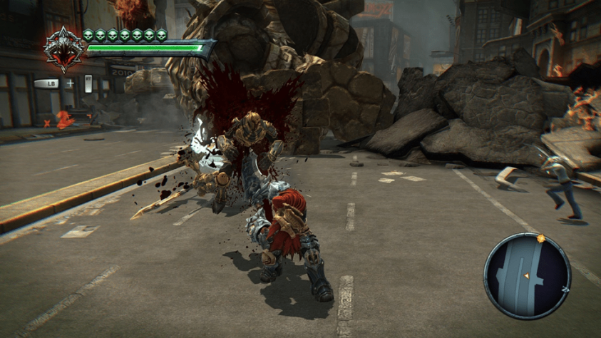 Кровь хлещет как из ведра. Добивания смакуются. Было бы их побольше.