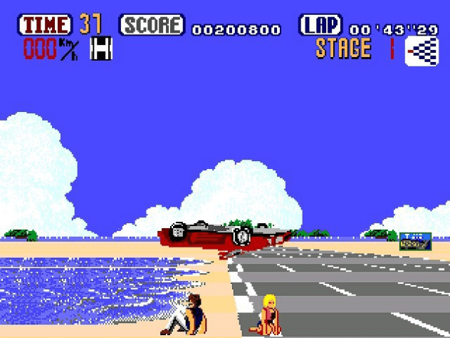 Аварии тут достаточно зрелищные.