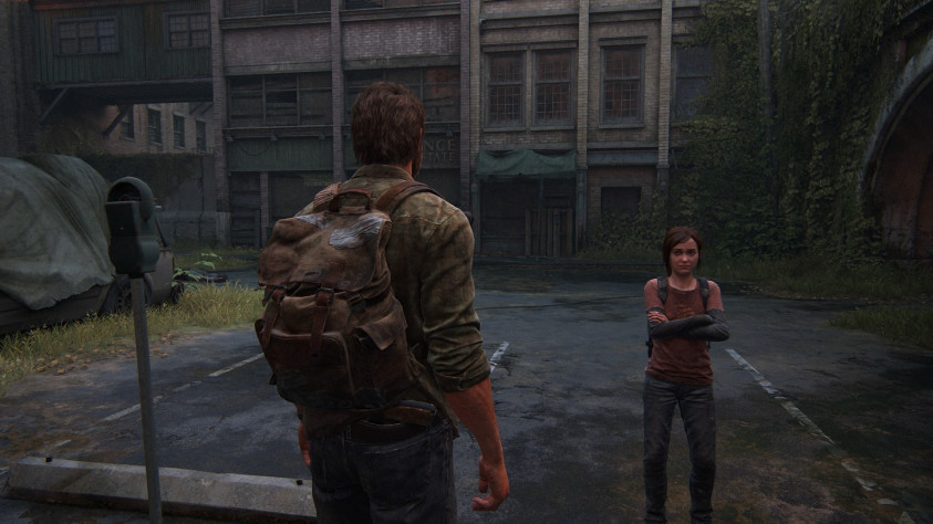 Джоэль и Элли в самом начале пути. Полные незнакомцы, волею судьбы делящие один и тот же путь.