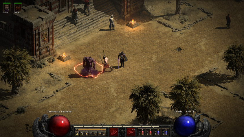 В пустыне по прежнему жарко и группки жуков только и ждут за стенами Лут-Голейна чтобы накормить нас своими вкусными молниями.