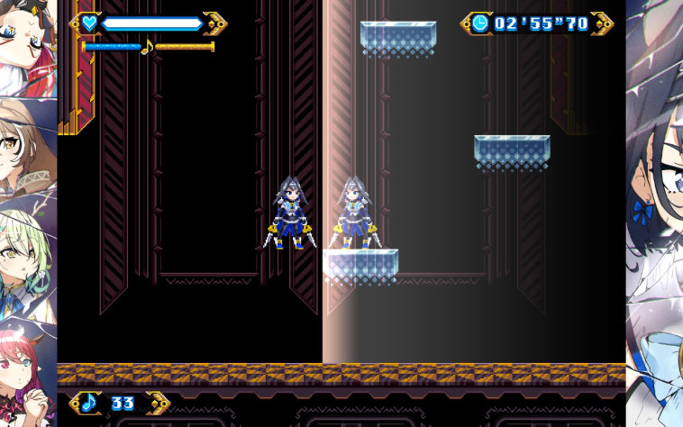 Это пока мы просто прыгаем - чуть дальше будем уворачиваться также в отражениях от толп врагов и летать порталами!