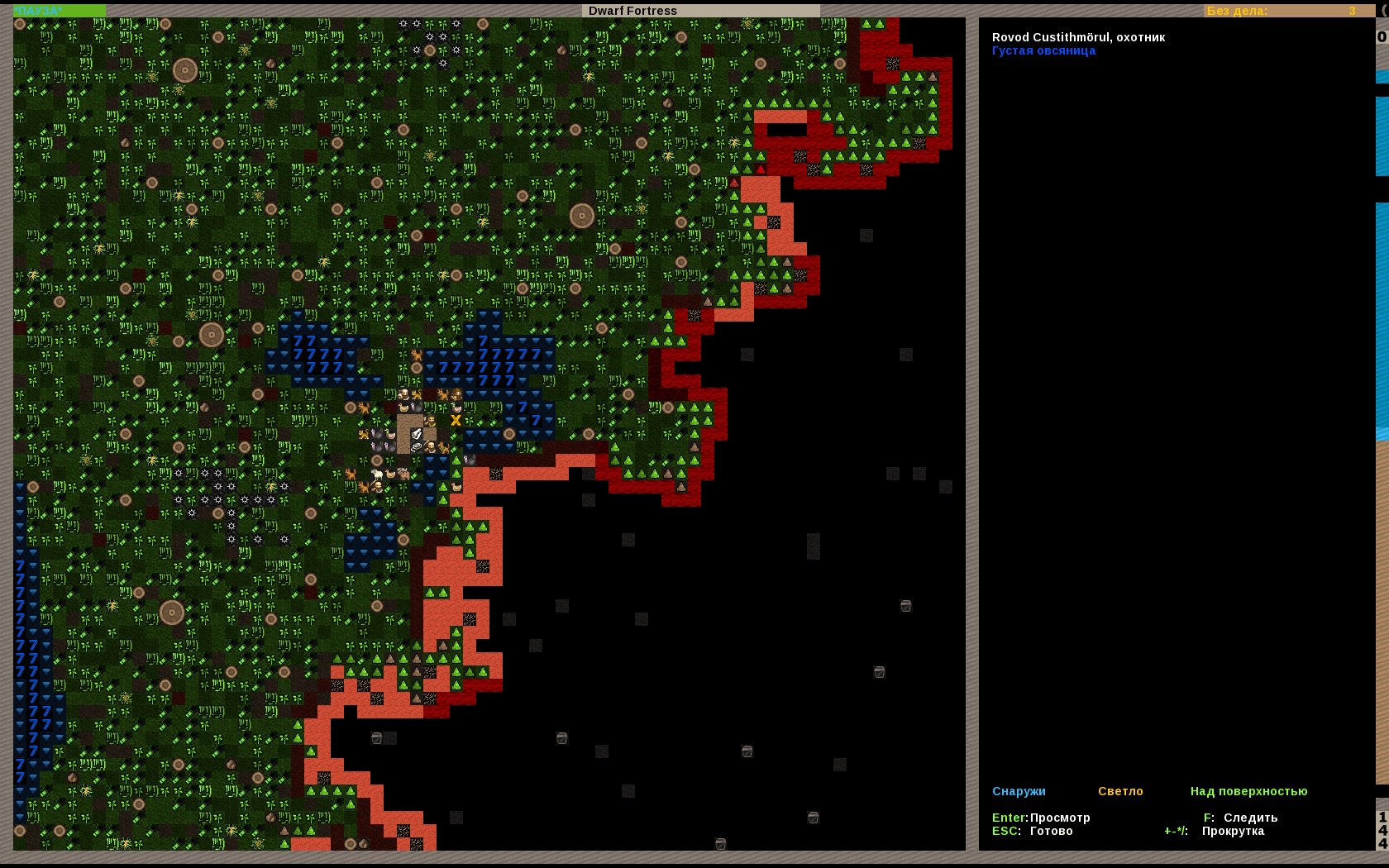 Dwarf Fortress первая версия