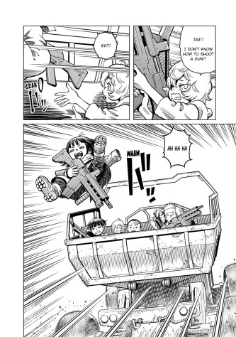 Это из&amp;nbsp;той&amp;nbsp;же главы. И&amp;nbsp;это вообще одна из&amp;nbsp;немногих чисто комедийных глав. В&amp;nbsp;основном из-за внезапно включившегося rage-мода у&amp;nbsp;маленькой Йоко. И&amp;nbsp;да, если вы&amp;nbsp;не&amp;nbsp;в&amp;nbsp;курсе, то&amp;nbsp;мангу (обычно) читают справа налево.