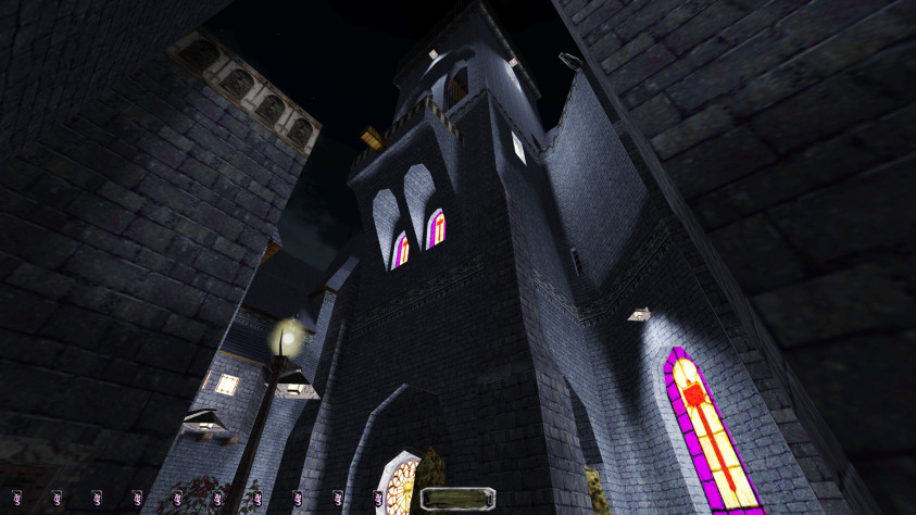 Гигантские соборы с подземельями и секретными проходами.