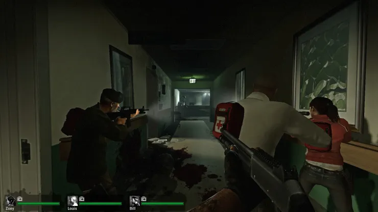 Кадры из Left 4 Dead