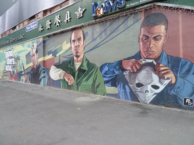 Ну правда, почему никому бы не рассказать о рекламе GTA 5?