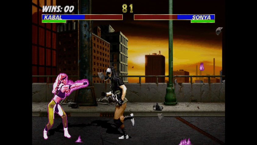 На аркадах игра выглядела вообще топово!