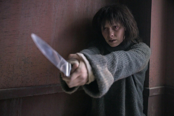 Анжела даже нож свой не&amp;nbsp;оставила, чтоб Джеймс его потом порассматривал.