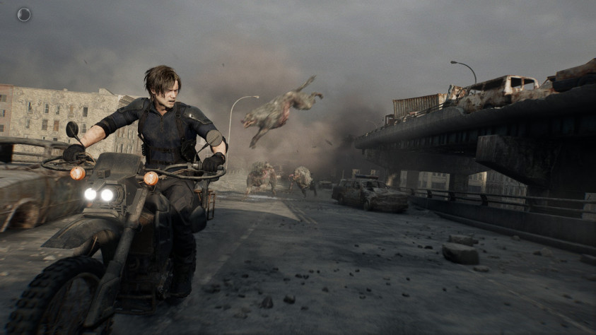 По&amp;nbsp;ходу игры Леона ожидает даже сегмент, перекликающийся с&amp;nbsp;CG-фильмом «Обитель зла: Вендетта»,&amp;nbsp;— там и&amp;nbsp;мутировавшие собаки как раз рядом бегают.