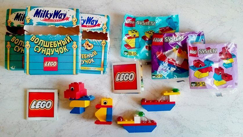 Волшебный Сундучок «Milky Way». Наверно многие моего возраста узнали о&amp;nbsp;Лего именно из&amp;nbsp;него