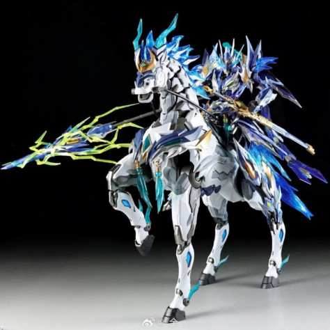 Чжао Юнь со своим верным скакуном