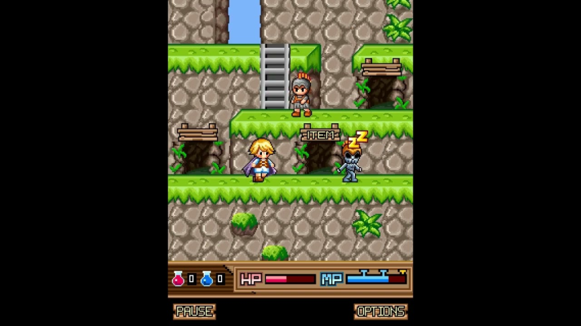 В игре был даже примитивный стелс, в пещерах. Но главное надо было покупать расходники, без них было туго.&amp;nbsp;