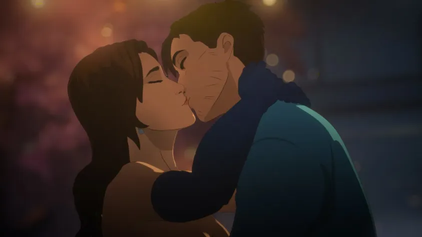 Если выберите ужин с&amp;nbsp;Блонди Блейзер, герои смогут вновь поцеловаться.