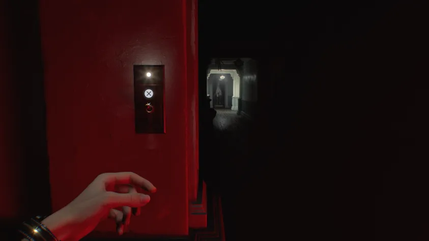 Вернитесь в&amp;nbsp;коридор и&amp;nbsp;сверните влево, в&amp;nbsp;направлении коридора с&amp;nbsp;красным светом. Подойдите к&amp;nbsp;свету и&amp;nbsp;используйте выключатель.