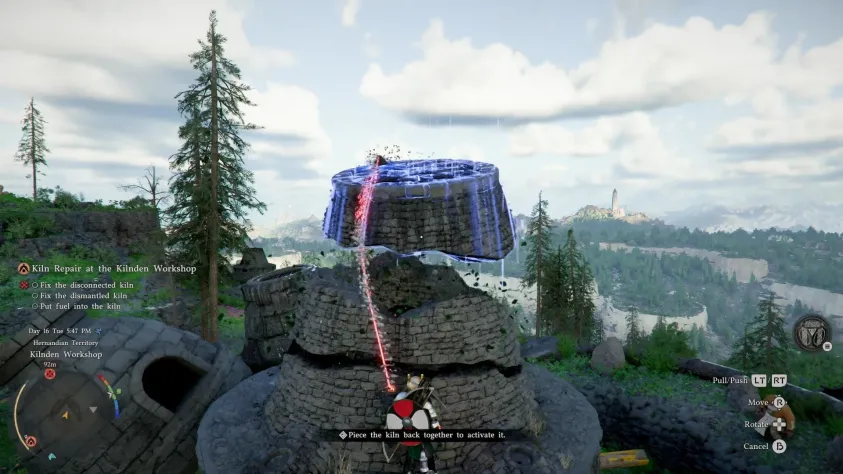 Вторая часть печи.