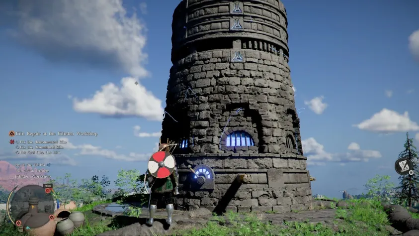 Расположение символов на&amp;nbsp;печи Килндена.