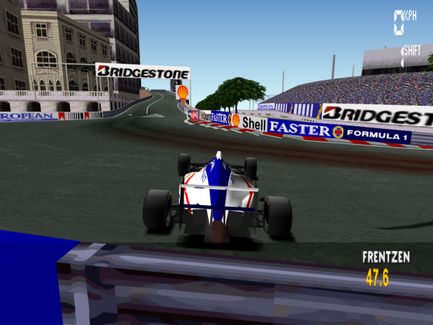 Formula 1 97 (1997). Заметили, что зацензуренная реклама сигарет осталась?
