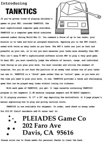 Реклама, которую сделал Крис для журналов