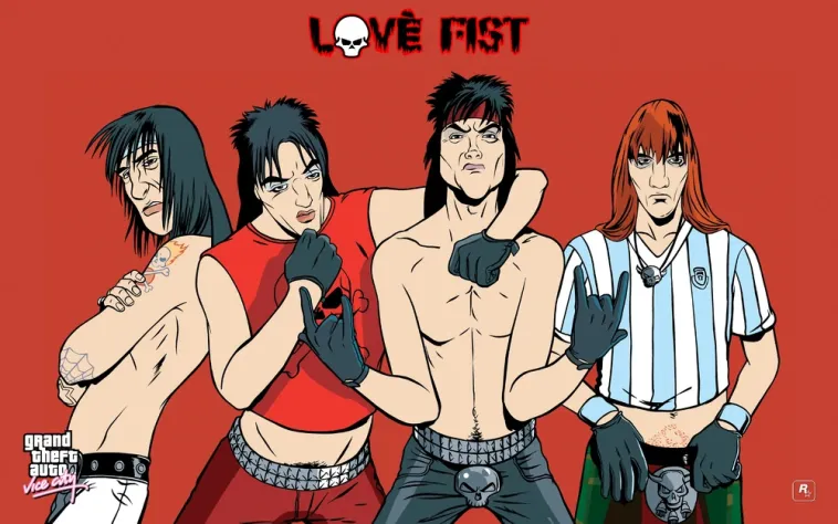 Рок-группа "Love Fist"