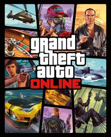 Классическая обложка GTA Online